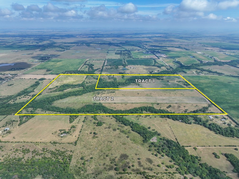 240+- Acres, 2 Tracts – Bird Creek, Tillable, Pasture, Pond, Trees, House & Hunting – Butler County, Kansas photo 1