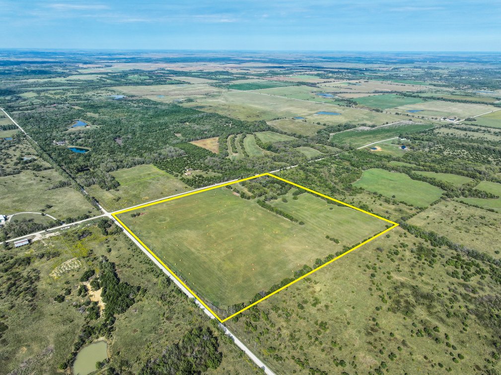 37+- Acres North of Severy in Greenwood County, Kansas – Pond, Pasture & Trees photo 3