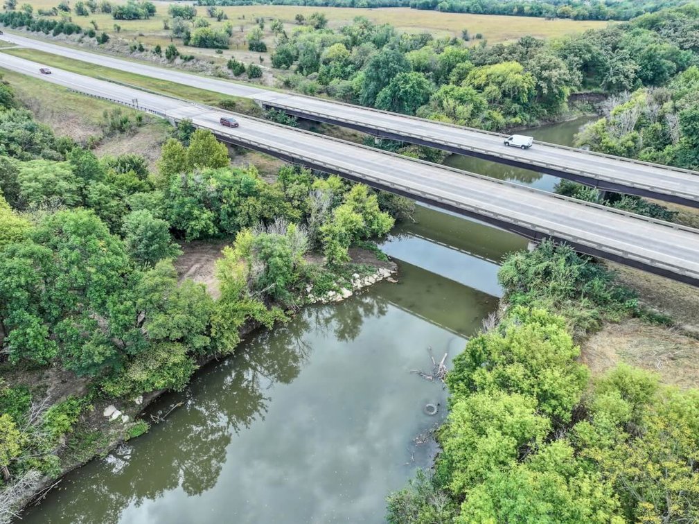 10+- Acres w/ Walnut River Frontage & Amazing Mature Trees – Augusta, Kansas photo 9