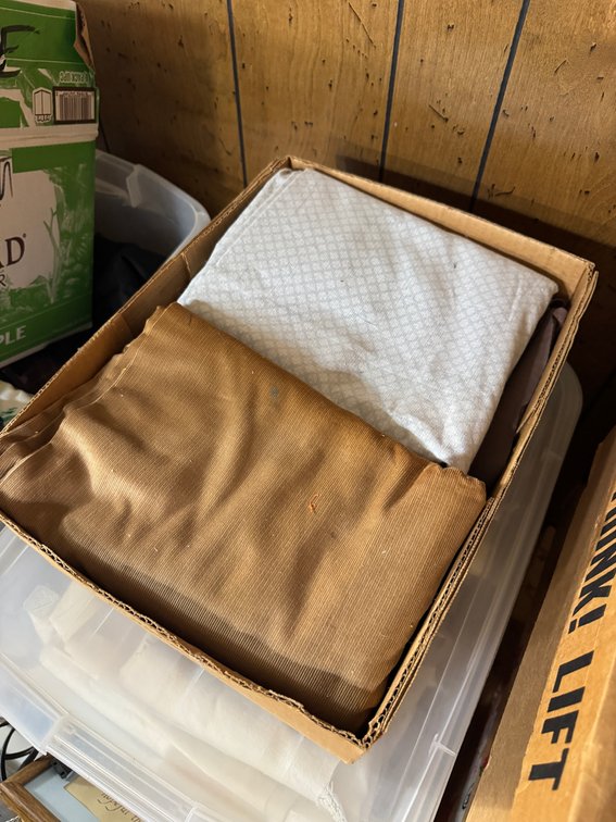 Large Lot of assorted fabric and Material photo 12