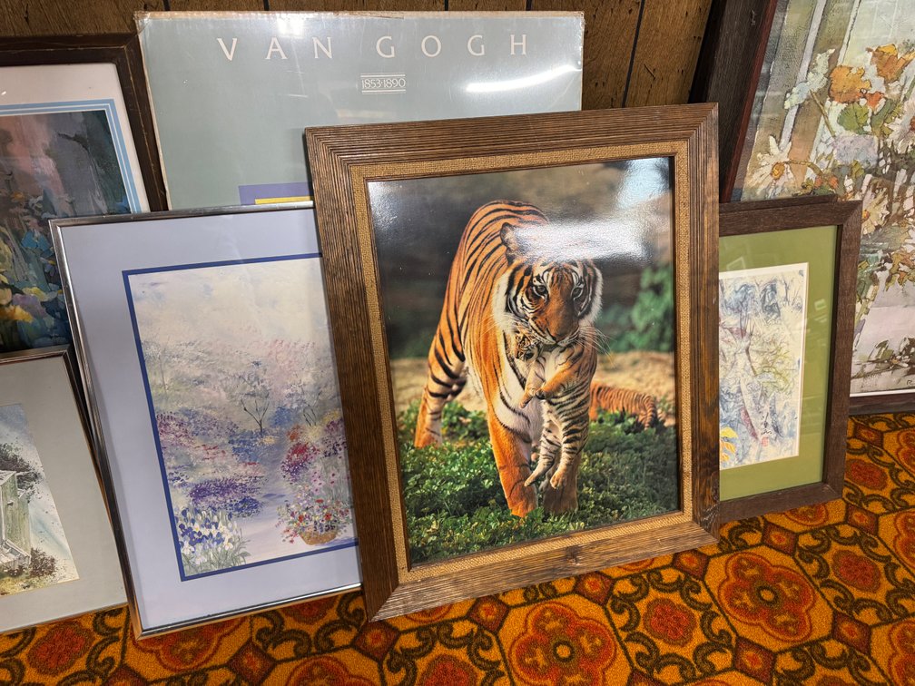 Large lot of pictures and frames photo 4