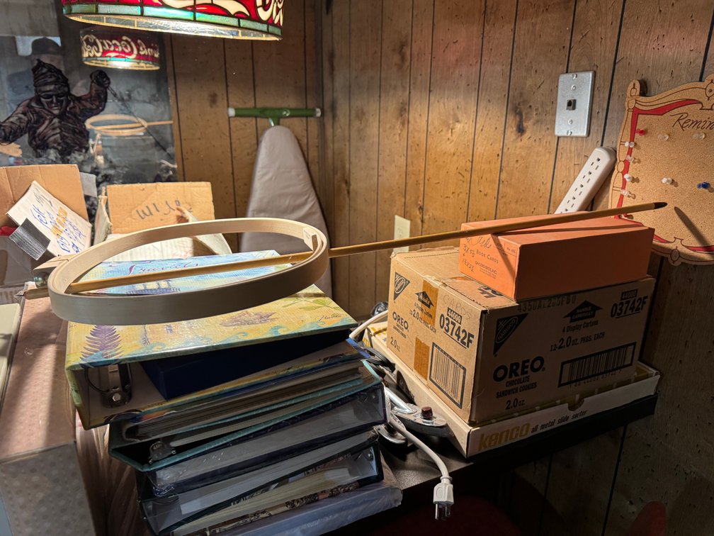 Large lot of sewing material and all contents of bar photo 3