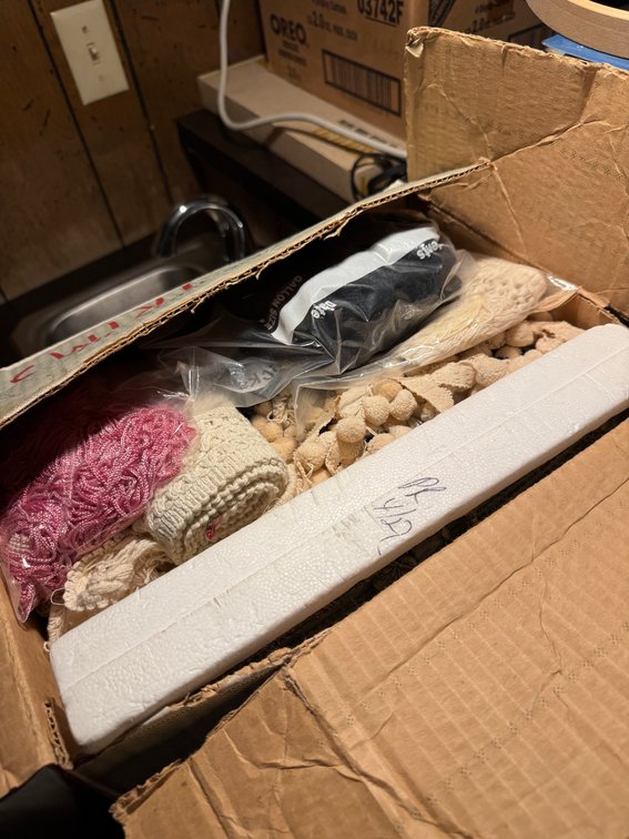 Large lot of sewing material and all contents of bar photo 7