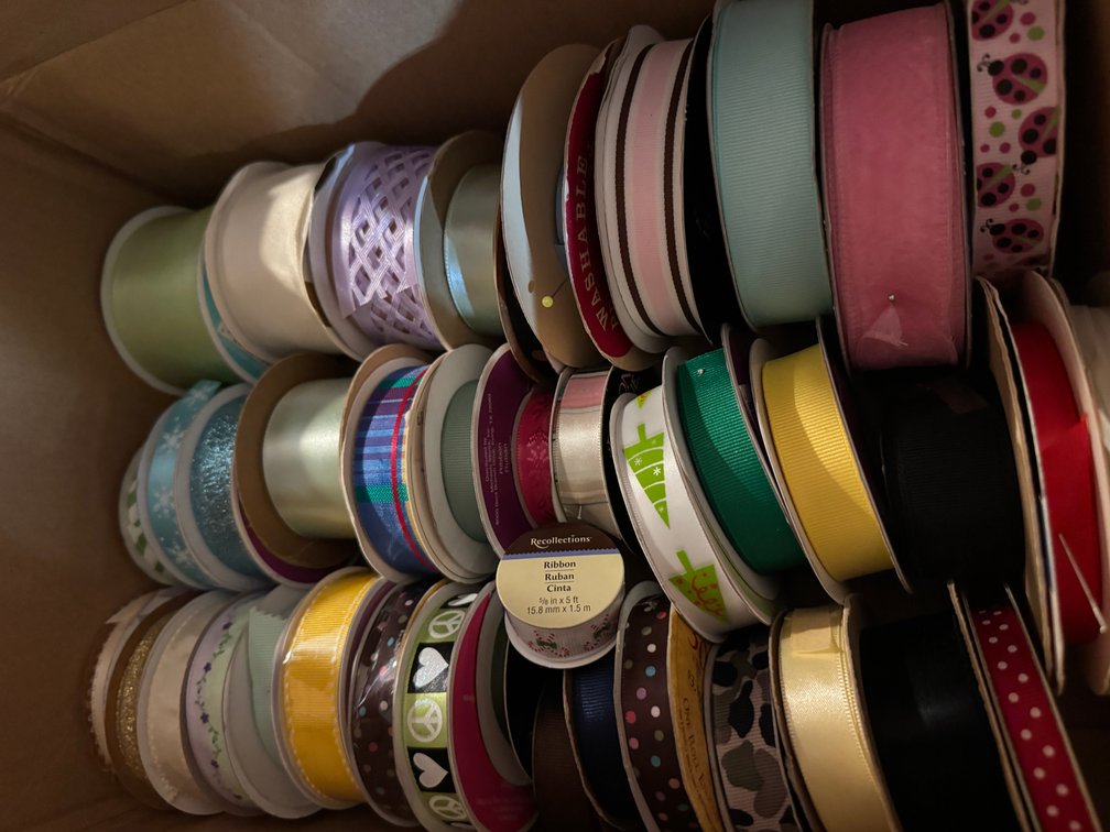 Large lot of sewing material and all contents of bar photo 9