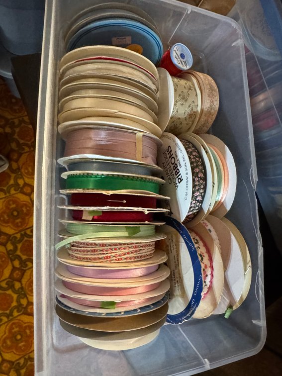 Large lot of sewing material and all contents of bar photo 11