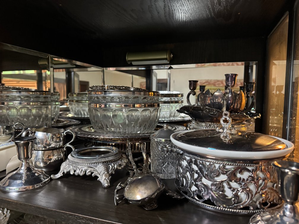 Contents of Glass Cabinet in Kitchen photo 3