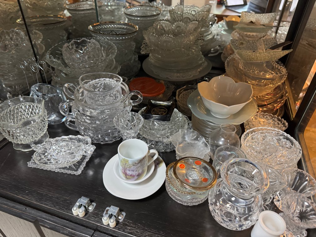 Contents of Glass Cabinet in Kitchen photo 5