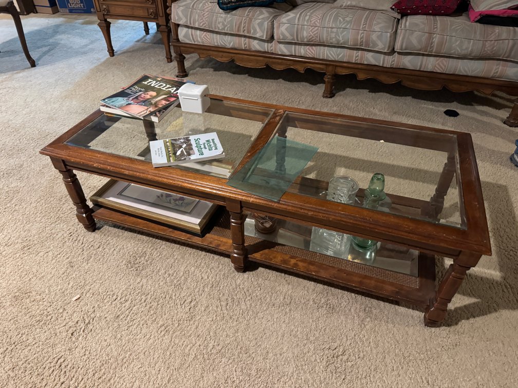 Coffee Table and Contents
