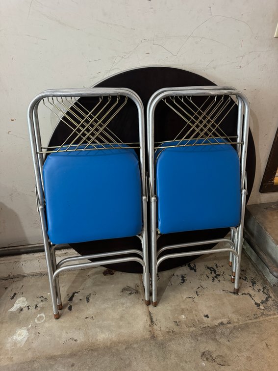 Card Table and four chairs