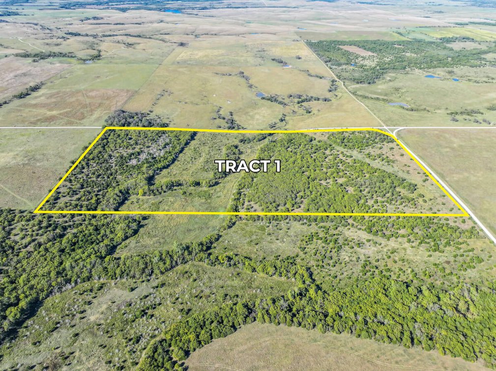 (2) 80+- Acre Premium Hunting Land Tracts – Cowley County, Kansas photo 2