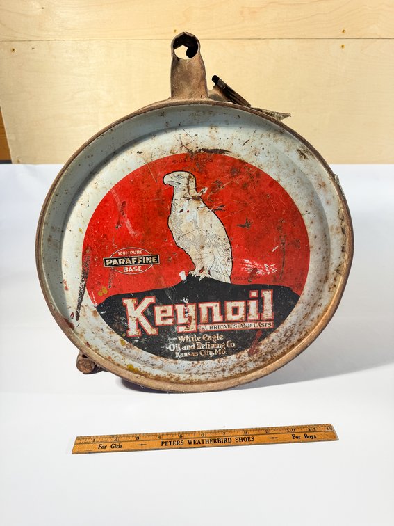 White Eagle Keynoil 5 Gallon Rocker Can photo 4