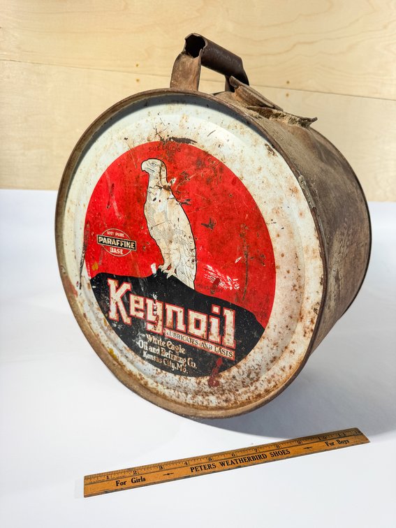 White Eagle Keynoil 5 Gallon Rocker Can photo 6