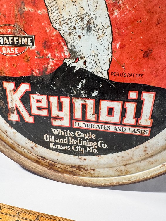 White Eagle Keynoil 5 Gallon Rocker Can photo 2