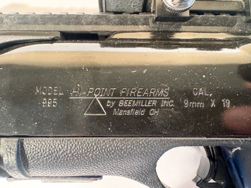Hi-Point Model 995 9mm Rifle with Tactical Dot Sight 2 Mags and Strap photo 6