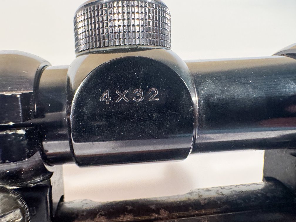 Sears Roebuck JC Higgins Model 41 22 S/L/LR Bolt Action Rifle SN 10319770 with Tasco 4x-32 Scope photo 11