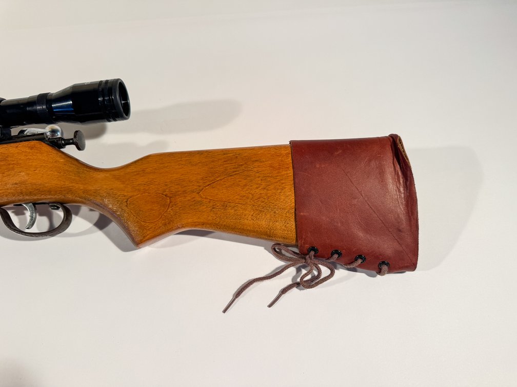 Sears Roebuck JC Higgins Model 41 22 S/L/LR Bolt Action Rifle SN 10319770 with Tasco 4x-32 Scope photo 8