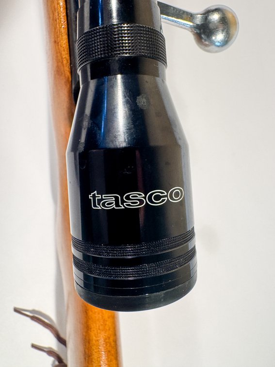 Sears Roebuck JC Higgins Model 41 22 S/L/LR Bolt Action Rifle SN 10319770 with Tasco 4x-32 Scope photo 9