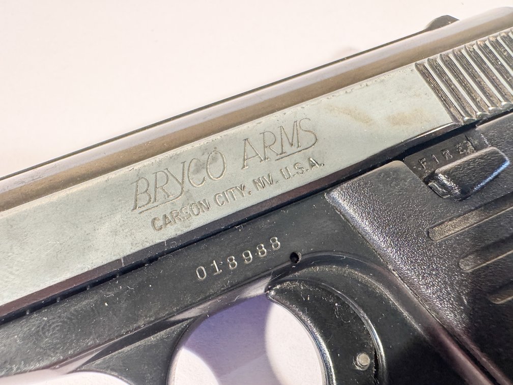 Bryco Arms 32 Auto Model 38 SN 018988 Pistol photo 2