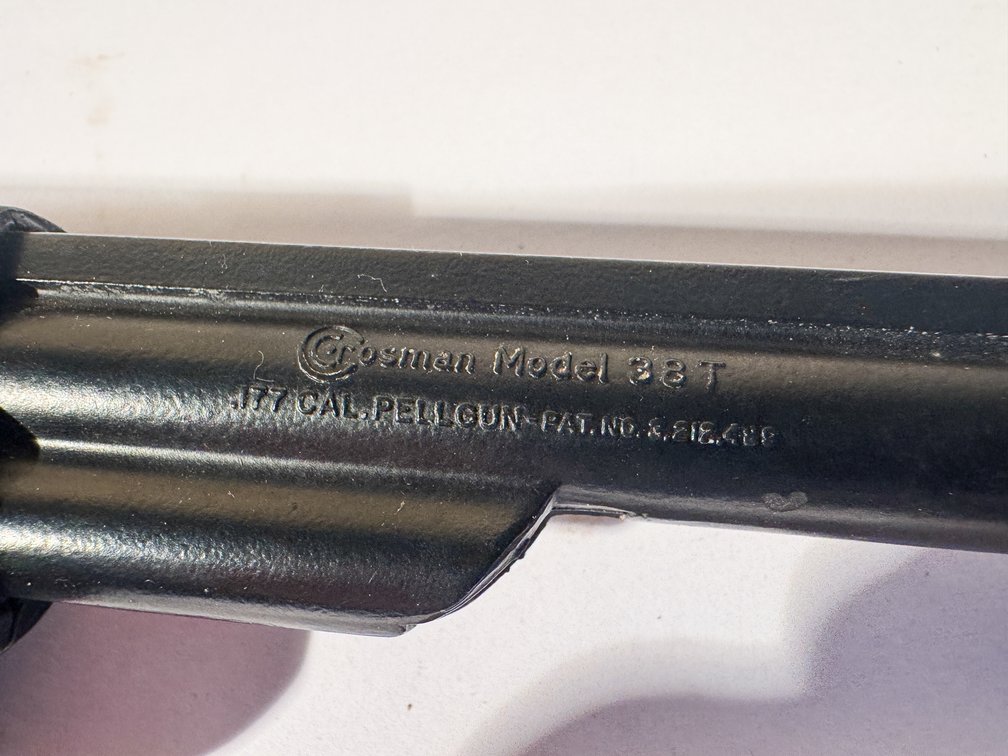 Crossman Model 38T .177 CO2 Air BB Revolver photo 7
