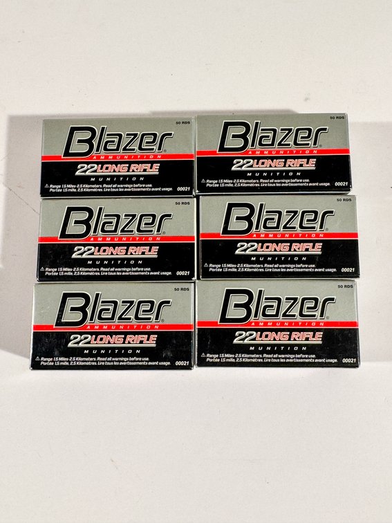 300 Rounds Blazer 22LR