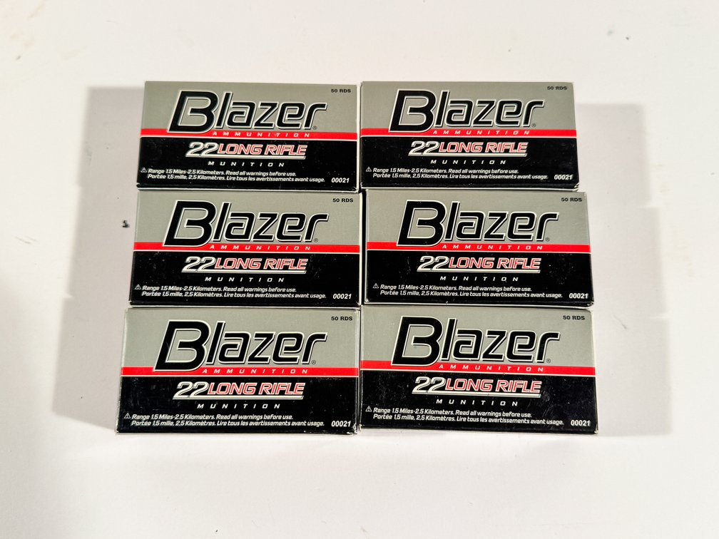 300 Rounds Blazer 22LR