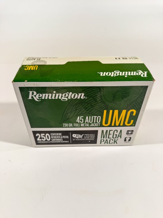 250 Rounds Remington 45 auto