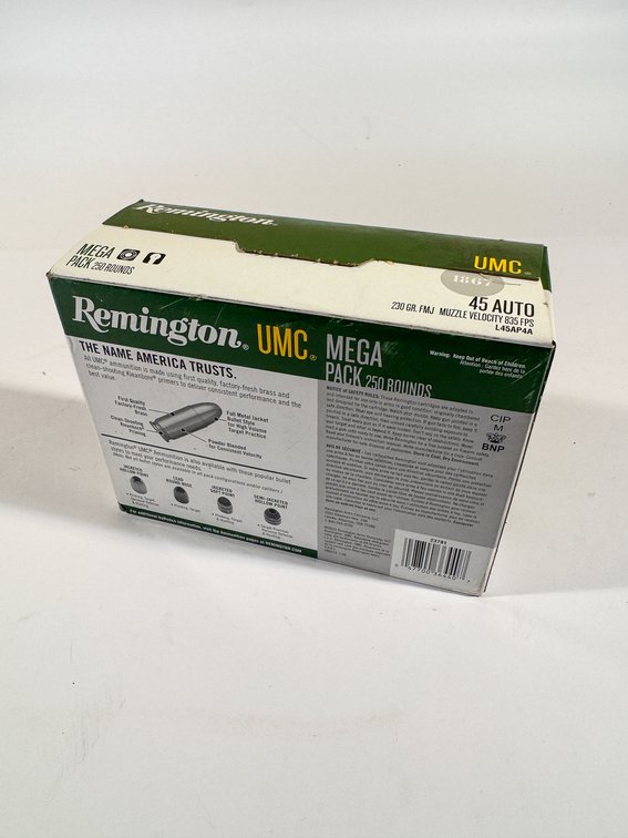 250 Rounds Remington 45 auto photo 2