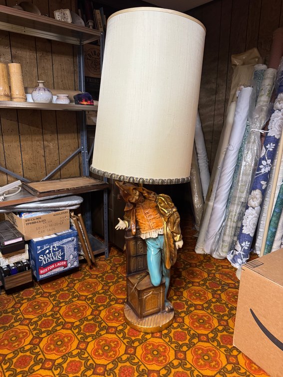 Lamp, 52" Tall