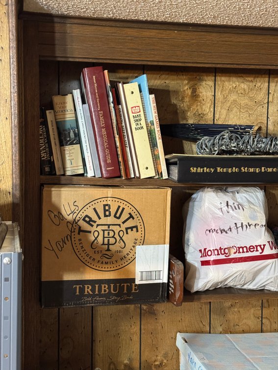 Contents of Corner, Books, Iron, Yarn, Arts and Crafts photo 3