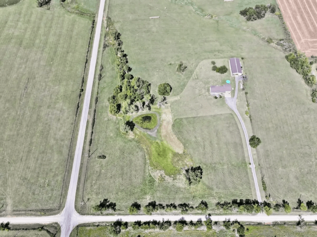 9884 NW 60th St., Potwin, KS 67123 – House, Large Shop & Pond on 8.8 Acres photo 3