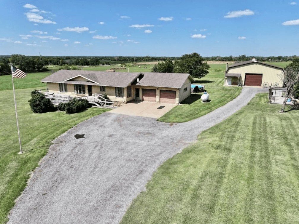 9884 NW 60th St., Potwin, KS 67123 – House, Large Shop & Pond on 8.8 Acres photo 6