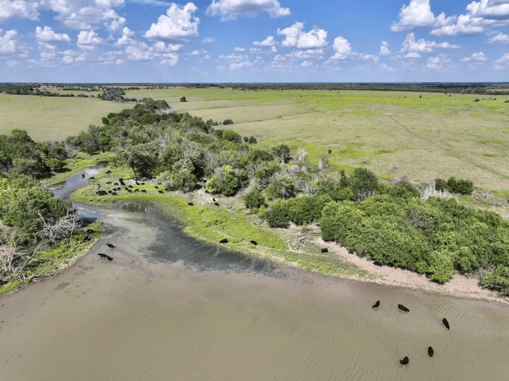640+- Acres Flint Hills Ranch, Butler County, Kansas; Watershed Lake, Pasture, Pens & Hunting photo 8