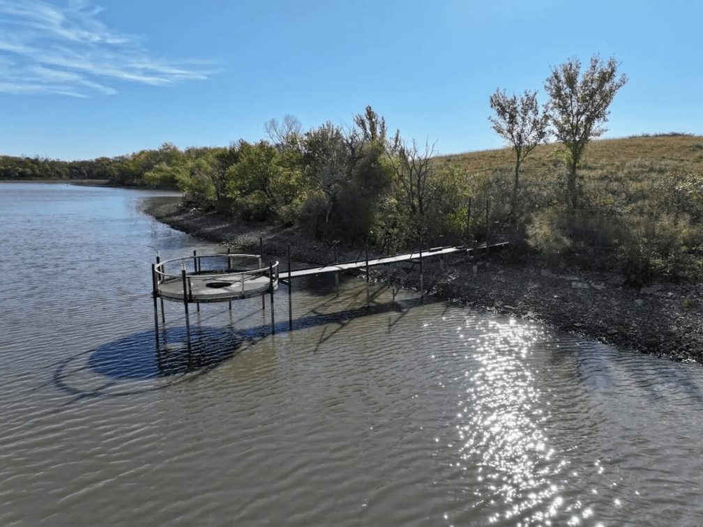 308 Acres in Butler County Kansas: Watershed Lake, Ponds, Pasture, Creek & Timber  photo 10