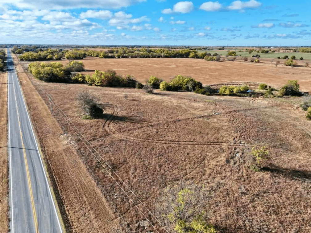 7.4 Acres Between El Dorado & Leon, Kansas on Bluestem Rd – Pond, Trees, Pasture, Blacktop Frontage photo 5