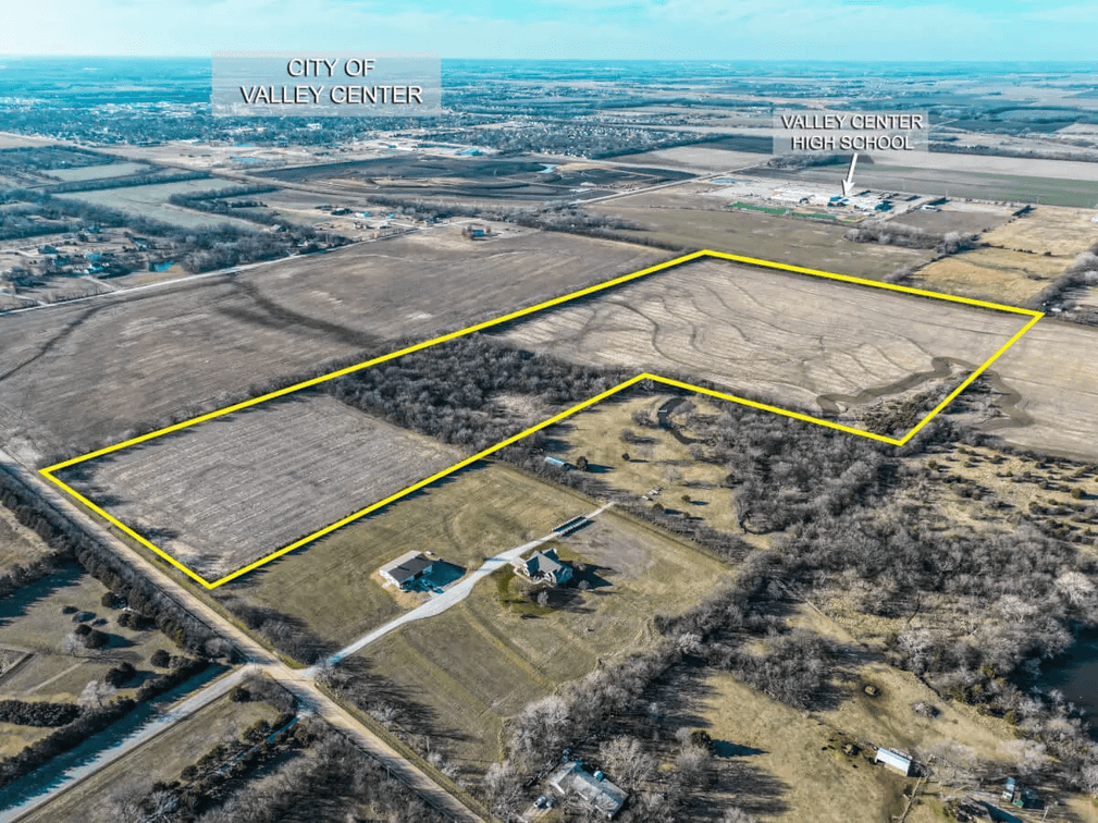 60+- Acres Sedgwick County, Kansas – Future Development Land Near Valley Center photo 1