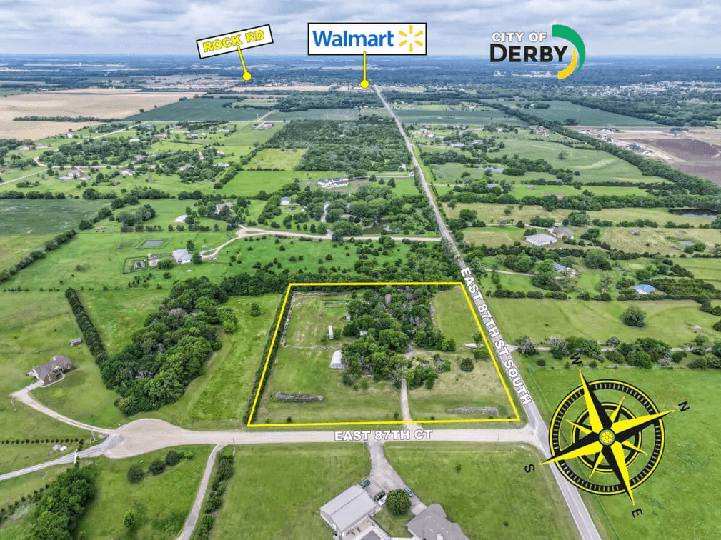 10801 E. 87th St. South, Derby, Kansas 67037 – 5.7 Acre Building Site photo 3