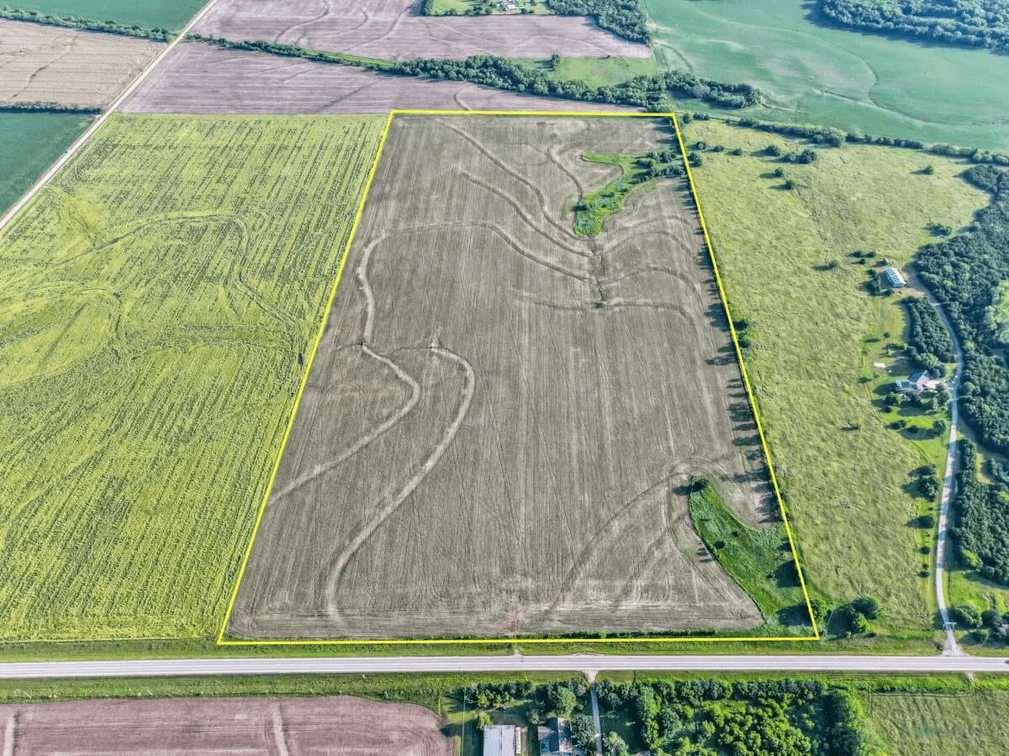 80 Acres Tillable Farm Ground West of Whitewater in Harvey County, Kansas photo 1