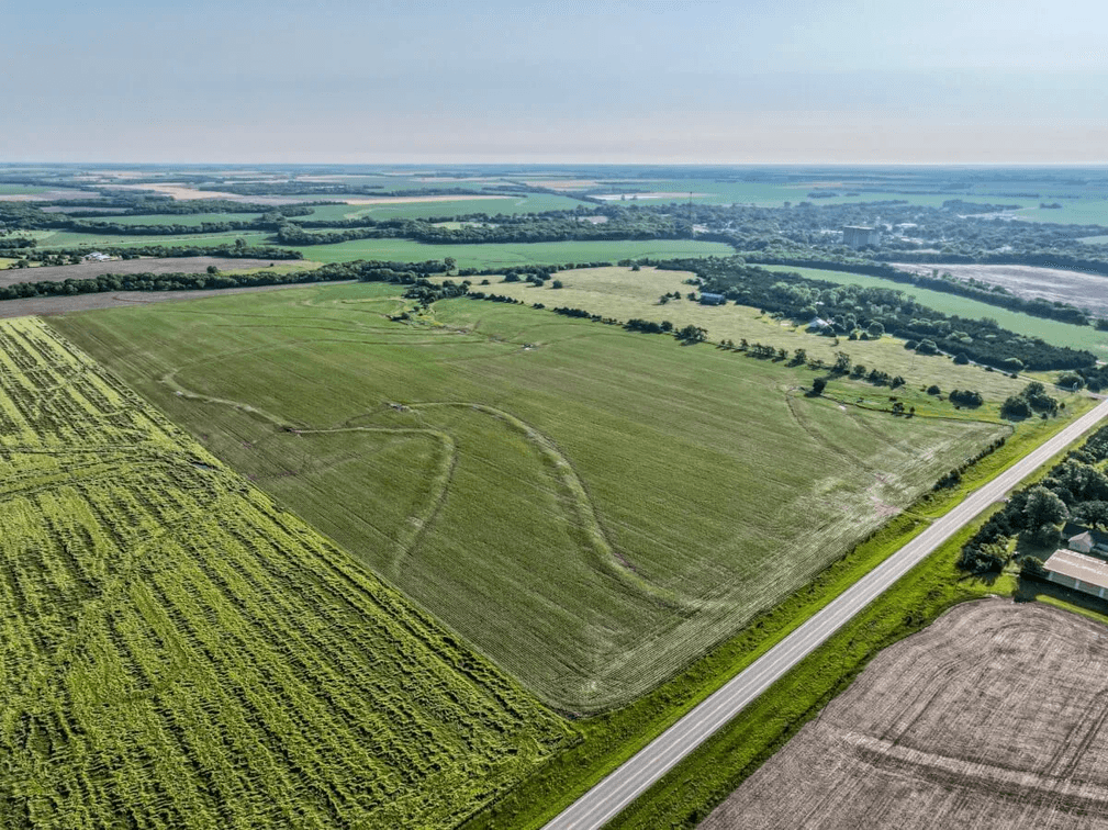 80 Acres Tillable Farm Ground West of Whitewater in Harvey County, Kansas photo 4
