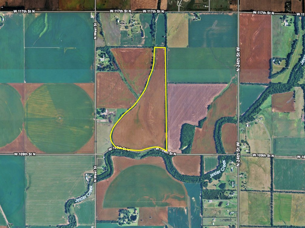 100 Acres Sedgwick County, Kansas Tillable Farm Ground Between Valley Center & Sedgwick photo 8