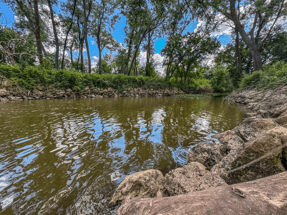 37.5 Acres Butler County, Kansas Land For Sale: Creek, Trees & Blacktop Frontage photo 5
