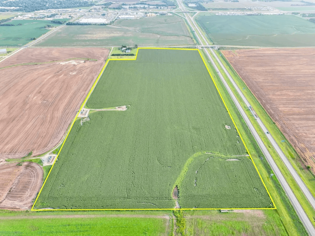 65.8 Acres McPherson, Kansas – Interstate 135 Frontage, Oil Income & Tillable Farm Ground photo 1