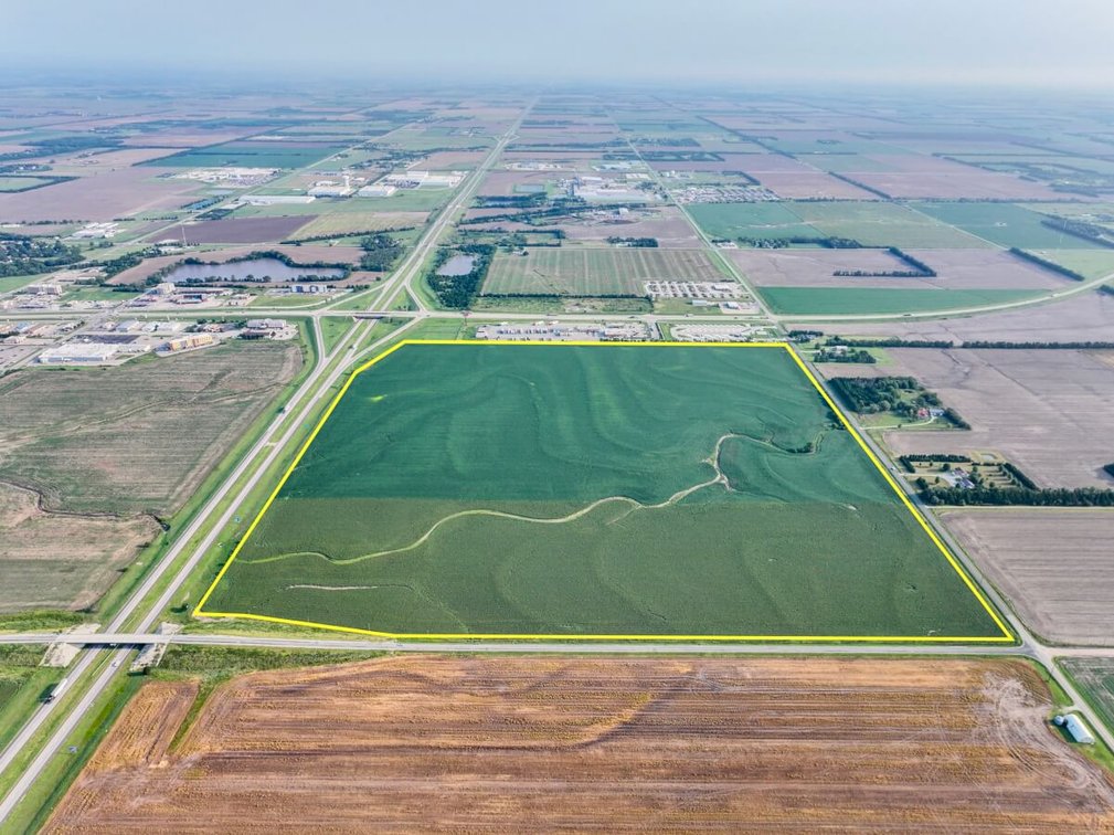 144.3 Acres McPherson, Kansas Land – Tillable Farm Ground & I-135 Frontage photo 1