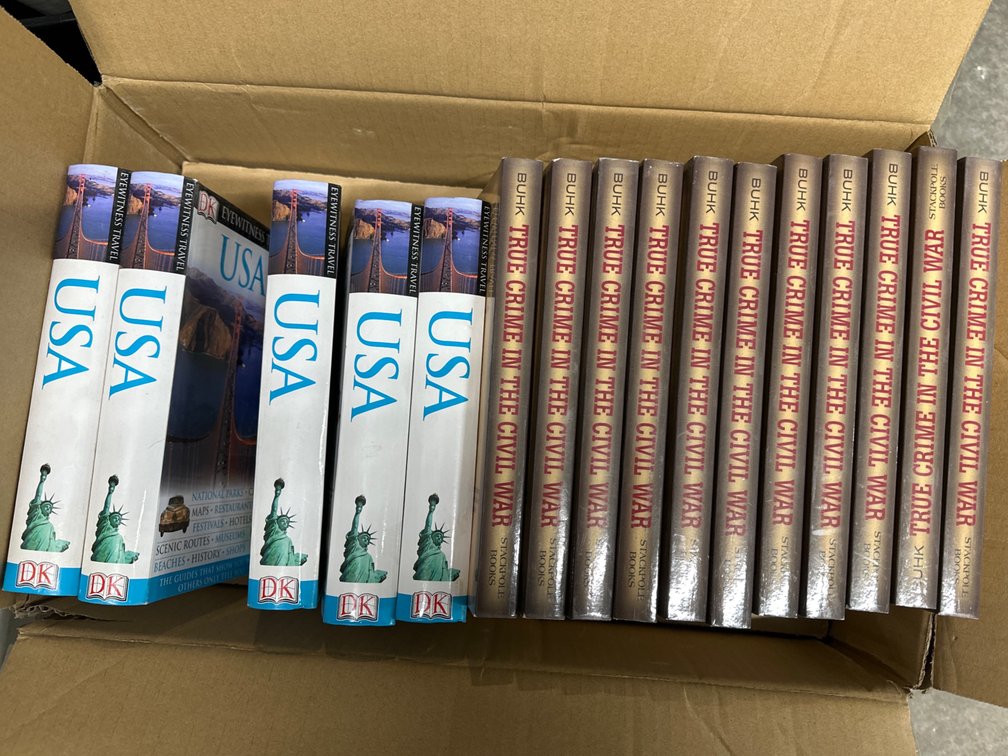 Multiples of Civil War and USA Books