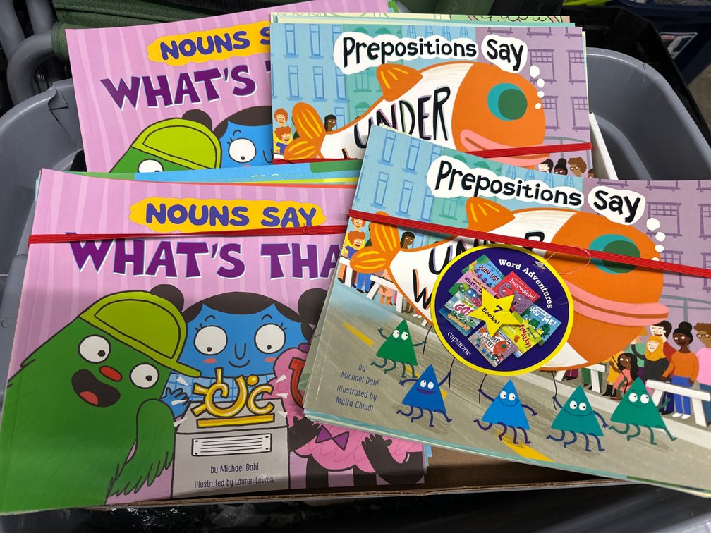 4 Sets of Word Adventure Books