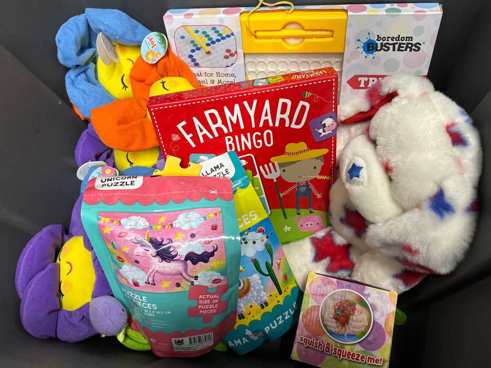 Games, Stuffed Animals, Puzzles