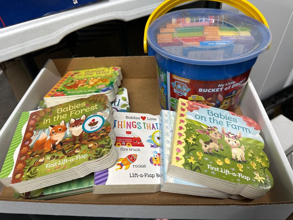 Bucket of Books, Infant Books