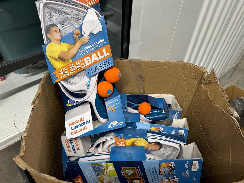Sling Ball Games -10 in the Box