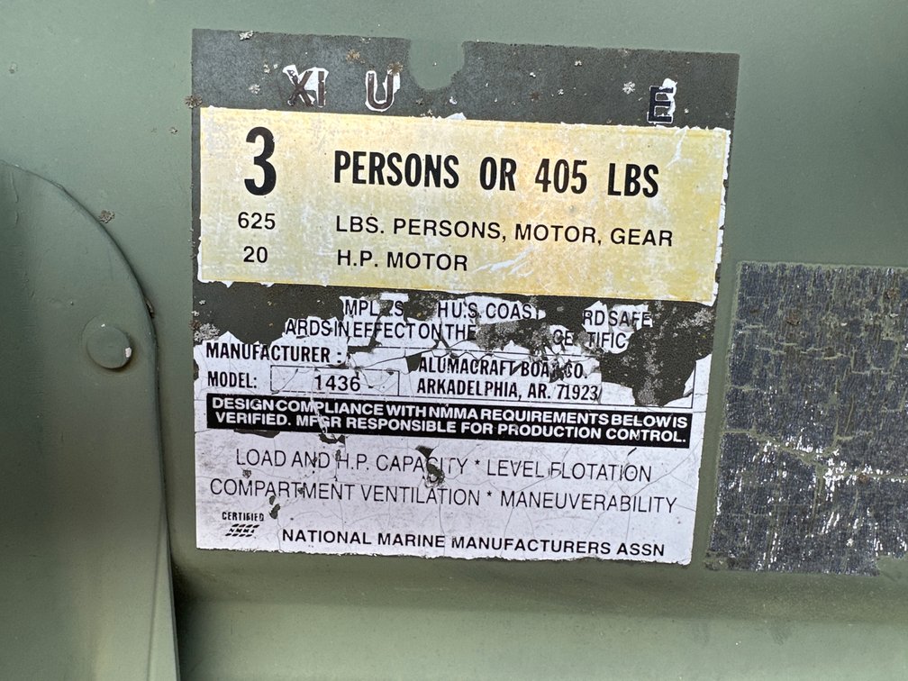 14’ Boat and Trailer with Motor