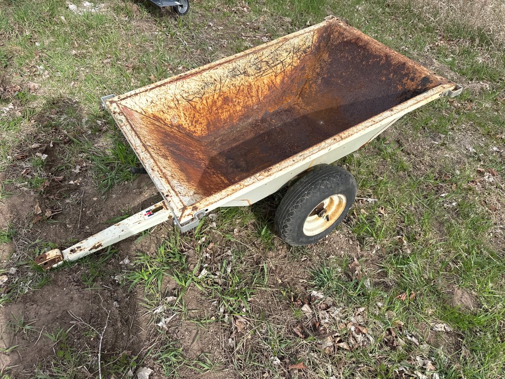 Dump Box Utility Trailer