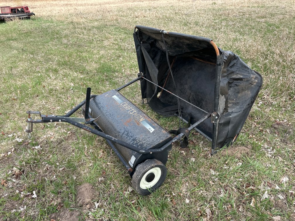 Craftsman 42” Lawn Sweeper